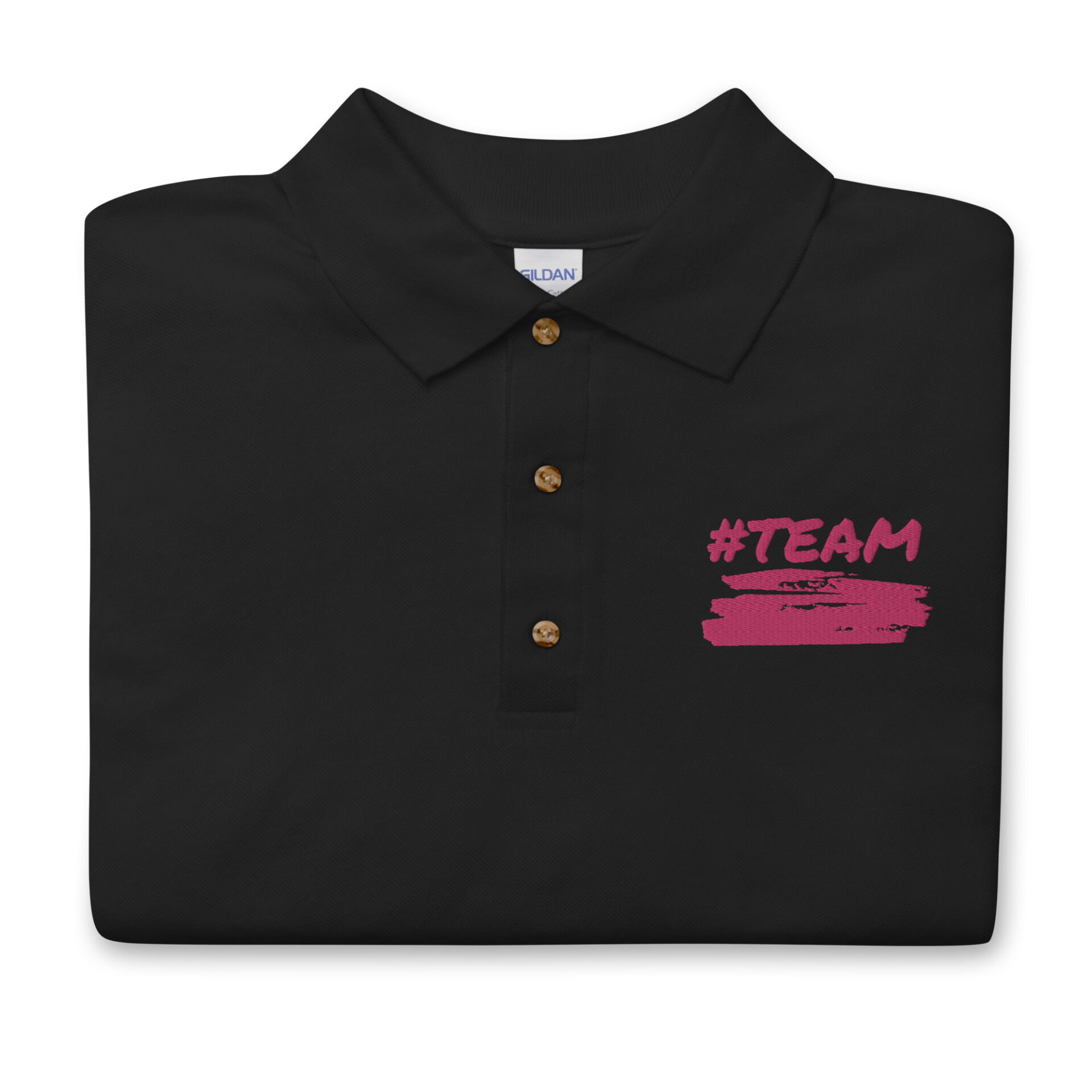 classic-polo-shirt-black-front-6305c62bcf3a1.jpg Polo ricamata - immagine 2